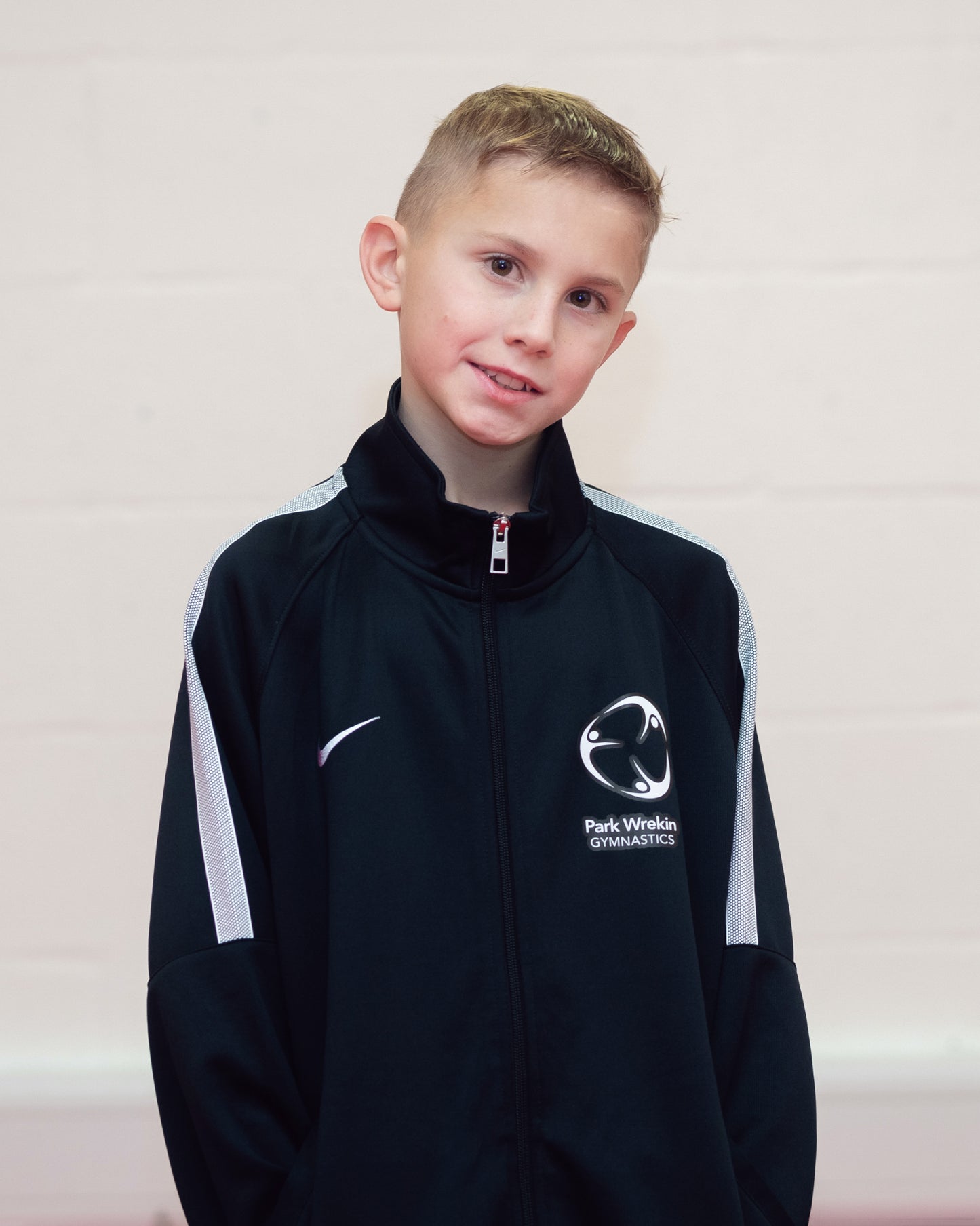 Park Wrekin Nike Tracksuit Zip up Top | Black